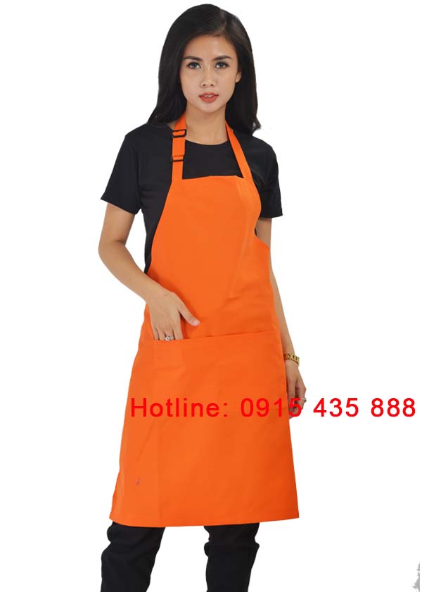Tạp dề cam dài | Tap de cam dai